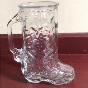 TALLADEGA SPEEDWAY Souvenir glass boot